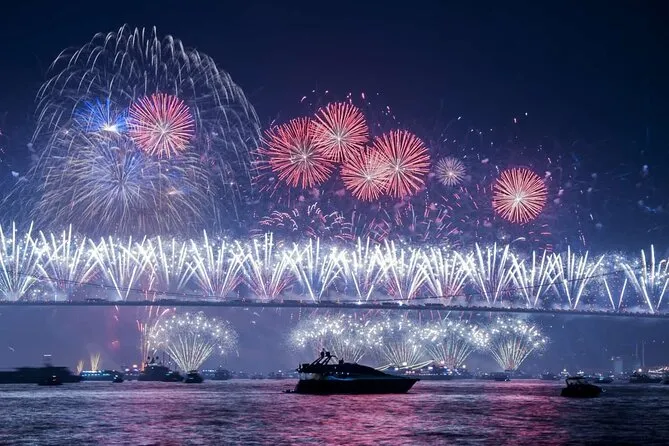 Book your private yacht night on the Bosphorus for New Year’s Eve 2026 in Istanbul.